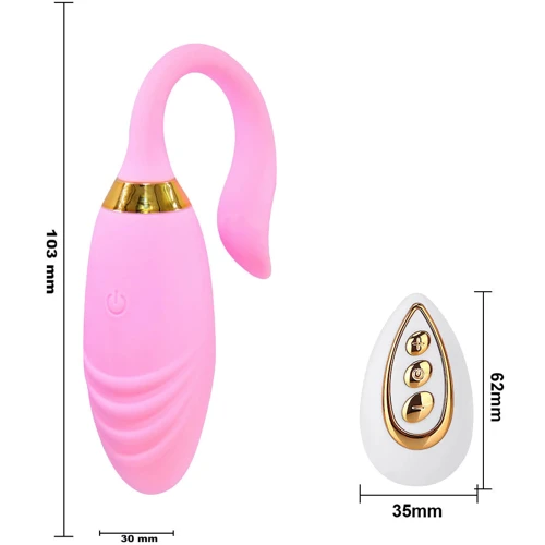 Віброяйце з пультом NDS B24-3 Light Pink (23752): Тип управління На дистанционном управлении