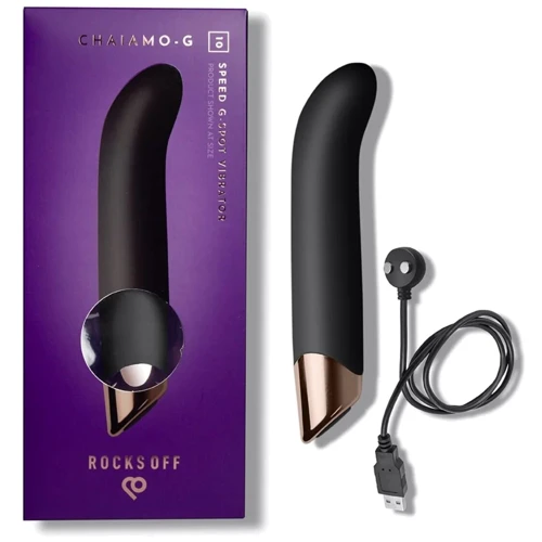 Вибратор Rocks Off Chaiamo G Black: Тип управления Кнопочное