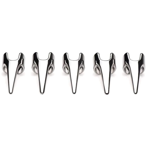 Набір каблучок з пазурами Master Series Five-Piece Sensation Claw Rings - Silver: Розмір Универсальный