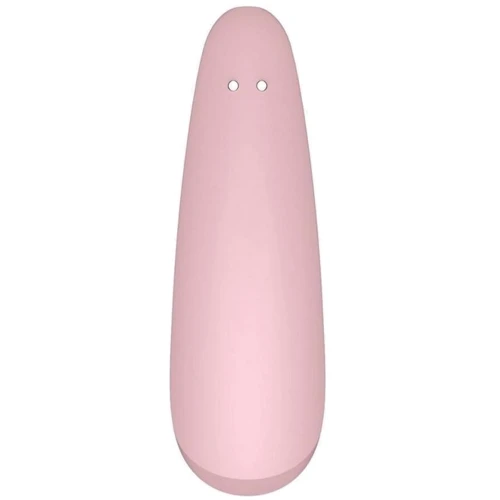 Вакуумный клиторальный стимулятор Satisfyer Curvy 2+ Pink: Длина, см 13.4