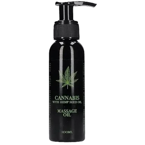 Масажна олія Cannabis With Hemp Seed Oil - Massage Oil, 100 мл