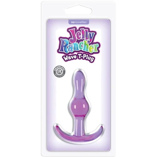 Ns Novelties Jelly Rancher Wave анальна пробка 8.5x2.8 см, фіолетовий: Для кого унісекс