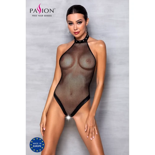 Боді-халтер із відкритим доступом Passion MOONLIGHT BODY Black L/XL: Застосування На тело