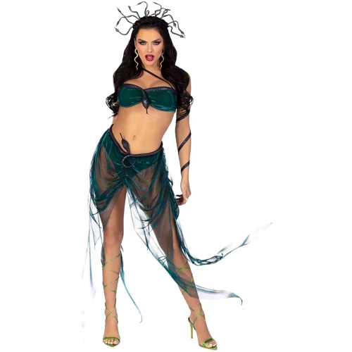Эротический костюм горгоны Медузы Leg Avenue Medusa Costume L