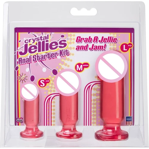 Набор анальных пробок Doc Johnson Anal Starter Kit, розовый: Тип Анальные пробки