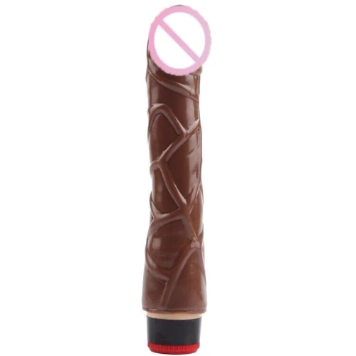 Вібратор CHISA 9 "Vibe Cock - Brown, +291651