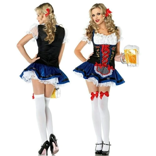 Ігровий костюм кокетки Leg Avenue Flirty Frauline, M/L: Для кого Для женщин
