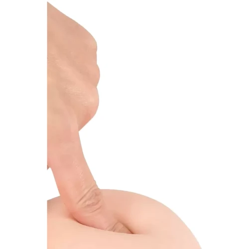 Фаллоимитатор Orion - Nature Skin Medium Bendable Dildo: Длина проникновения, см 24