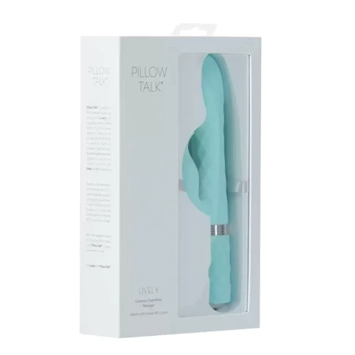 Роскошный вибратор Pillow Talk Lively Teal с кристаллом Сваровски для точки G: Для кого Для женщин