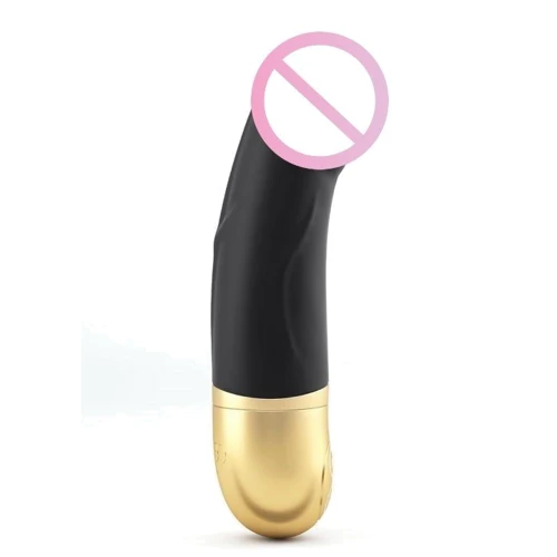 Вибратор Dorcel REAL VIBRATION S Gold: Тип и форма Классические, В виде члена