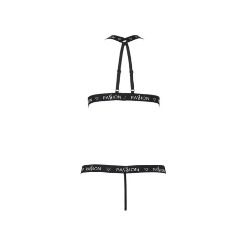 Эротическое боди MIRAJANE BODY black L/XL - Passion Exclusive: Вид Боди