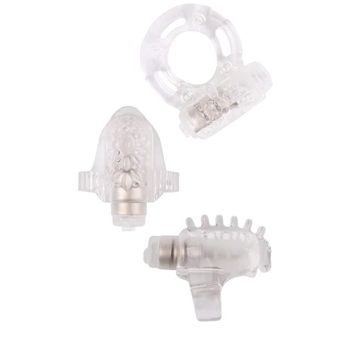Набор эрекционных колец Chisa GK Power Teasers Ring Kit Clear