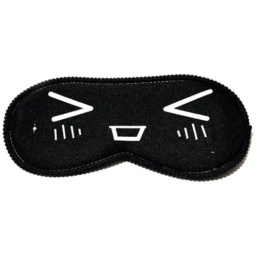 Закрытая маска на глаза Smile BLACK, SKN-C073: Цвет черный