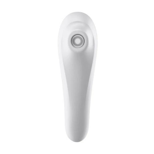 Смарт вібратор і вакуумний стимулятор 2-в-1 Satisfyer Dual Pleasure White: Тип і форма Смарт-вібратор