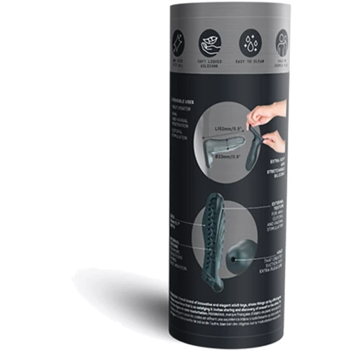 Насадка на член Manwan Ryzer Pine Grey: Матеріал Силикон