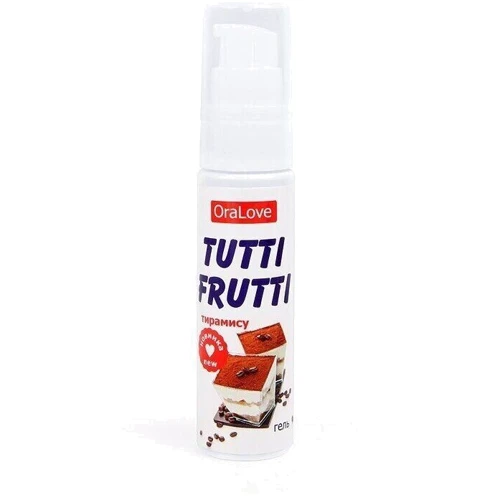 Оральный лубрикант Tutti-frutti тирамису, 30 ml