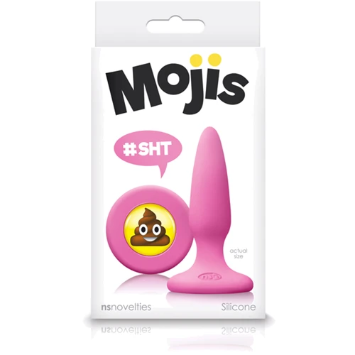 NS Novelties Mojis Plug #SHT mini маленькая анальна пробка, 7x2 см, розовый: Для кого Унисекс
