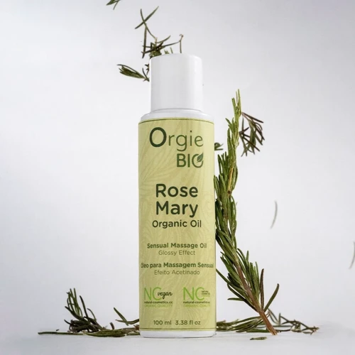 Масажна олія Orgie Bio Rosemary Organic Oil (100 мл), органічна, веганська формула: Ефект Расслабляющий