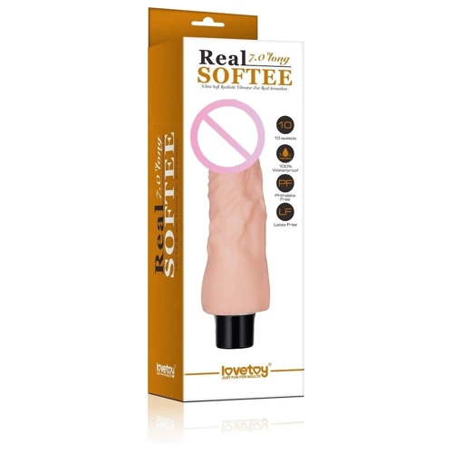 Реалістичний вібратор LoveToy Real Softee Vibrator Flesh 7": Для кого Для жінок