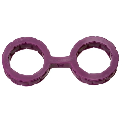 Наручники силіконові Doc Johnson Bondage Silicone Cuffs Large (фіолетові)