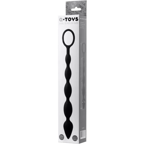 Анальная цепочка Toyfa A Toys М Size (черный): Для кого Унисекс