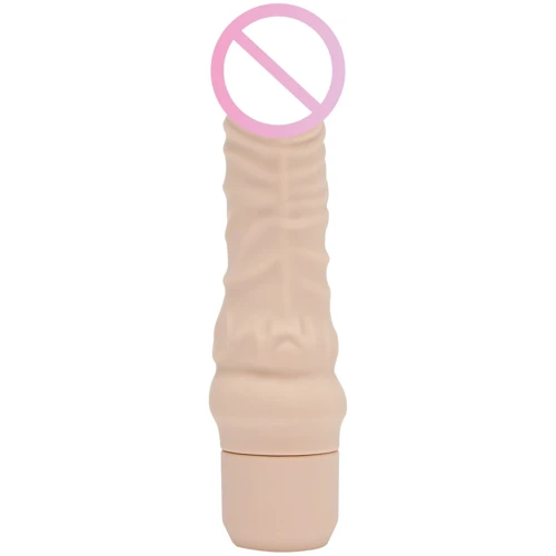 Вибратор Mini Classic G-spot Vibrator, 14x4 см, телесный: Назначение Для точки ДЖИ