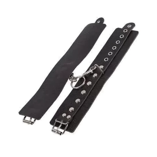 Наручники Leather Restraints Hand Cuffs, black: Цвет черный