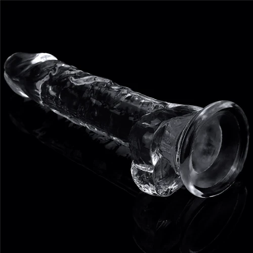 Фаллоимитатор LoveToy Flawless Clear Dildo 7.5": Длина проникновения, см 14