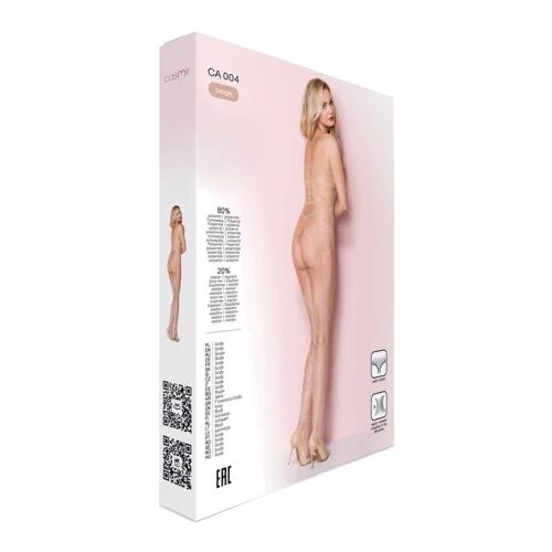 Телесный ажурный бодистокинг Casmir CA004: Применение На тело