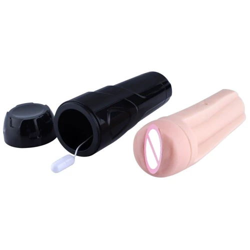 Мастурбатор с вибрацией Hismith Male Masturbation Cup with Vibe: Глубина, см 21.8