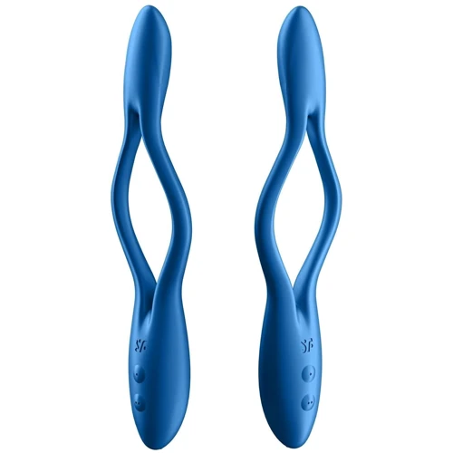 Універсальний гнучкий вібратор для пар Satisfyer Elastic Game Dark Blue: Тип і форма Вібромасажер