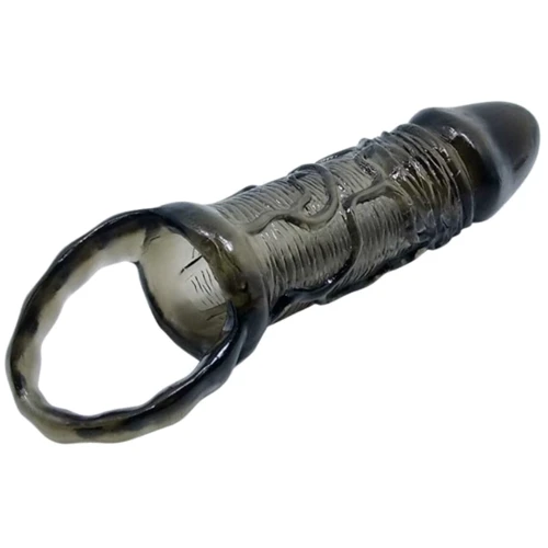 Насадка на член LYBAILE Man Extension Black: Матеріал TPR (термопластичная резина)