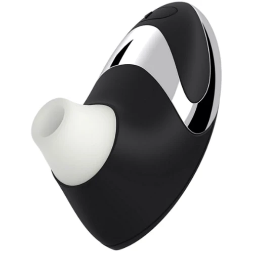 Womanizer W500 - вакуумный стимулятор клитора с кристаллом Swarovski, черный