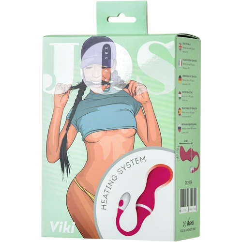 Вагінальні кульки Toyfa JOS Viki Pink: Діаметр кульки, см 3.5