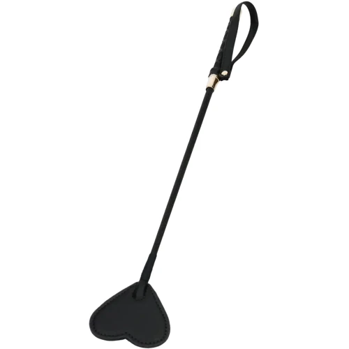 Шлепалка Liebe Seele Black Organosilicon Riding Crop: Цвет черный