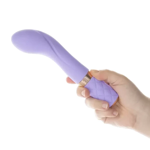 Роскошный вибратор Pillow Talk - Special Edition Sassy Purple с кристаллом Сваровски фото 8