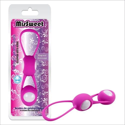 Вагинальные шарики CHISA Geisha Balls, Pink: Наличие вибрации Нет