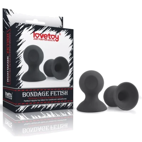 Присоски для сосків LoveToy Nipple Suckers Black: Виробник LOVETOY