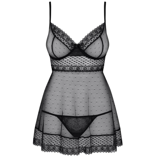 Комплект Obsessive 817-BAB-1 babydoll, XXL фото 2