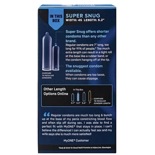 Презервативы MyONE Super Snug 10 шт: Количество в упаковке 10