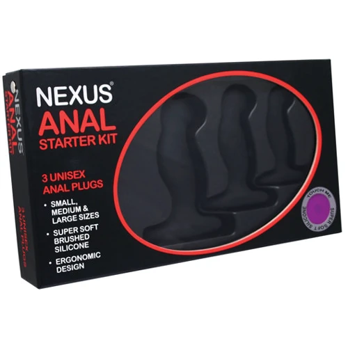 Набір анальних пробок Nexus Anal Starter Kit: Особливості водонепроникні