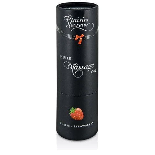 Массажное масло Plaisirs Secrets Strawberry (59 мл)