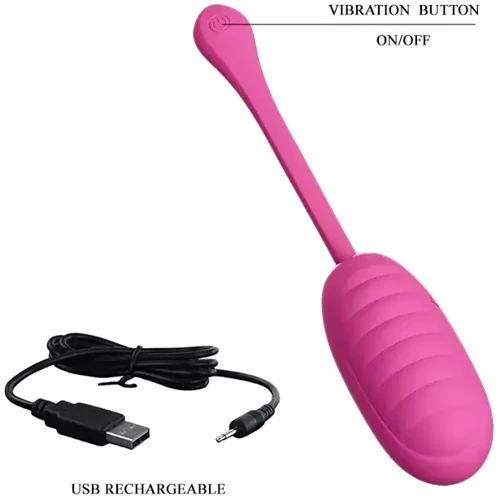 Смарт віброяйце Pretty Love - Kirk Mobile APP remote control, BI-014654HP фото 14