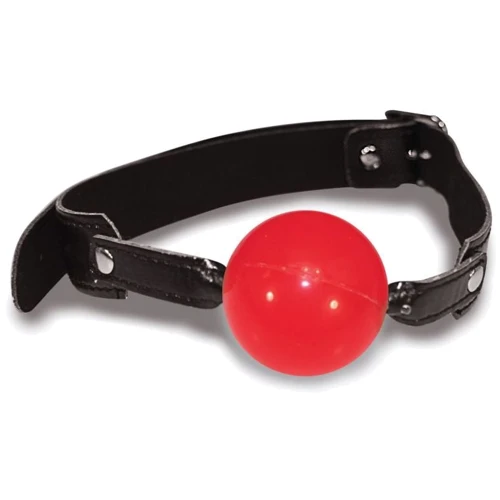 Кляп с шариком Sex And Mischief - Solid Red Ball Gag