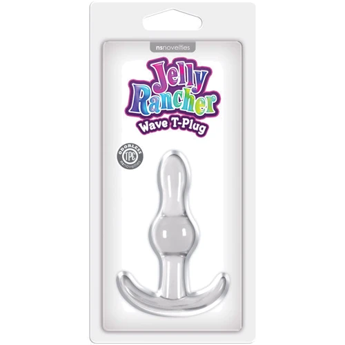 Ns Novelties Jelly Rancher Wave анальная пробка 8.5x2.8 см, прозрачный: Для кого Унисекс
