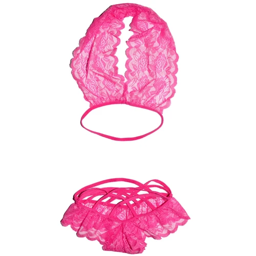 Эротический комплект NDS 5016-1 Pink M/L (7632): Применение На тело