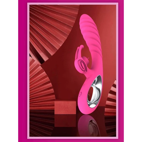 Вібратор BOSS Series Vicky Pink фото 8