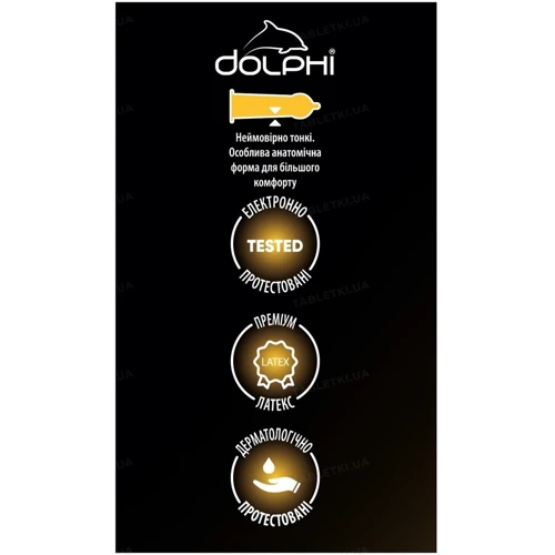 Презервативы DOLPHI Anatomic Ultra thin, 24 шт: Тип Ультратонкие