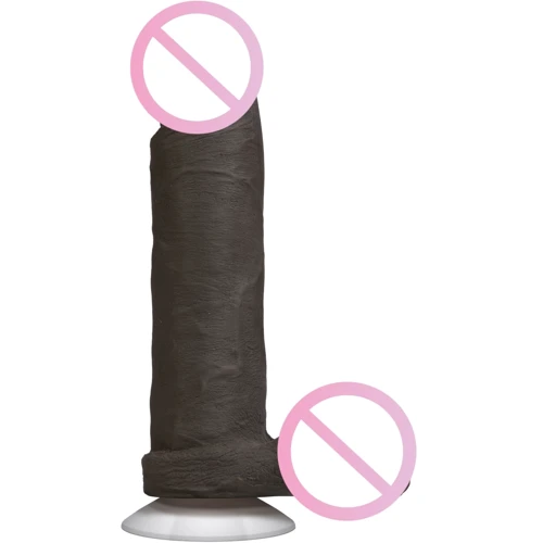 Фаллоимитатор Doc Johnson The Realistic Cock 8 inch Black - ULTRASKYN