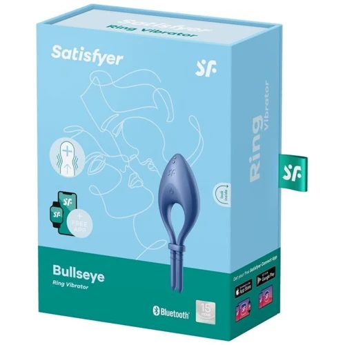 Эрекционное смарт виброкольцо лассо с регулировкой размера Satisfyer Bullseye Blue: Производитель Satisfyer